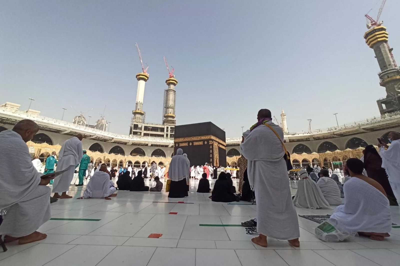 Ilustrasi jamaah di Makkah. (Bayu Putra/JawaPos.com