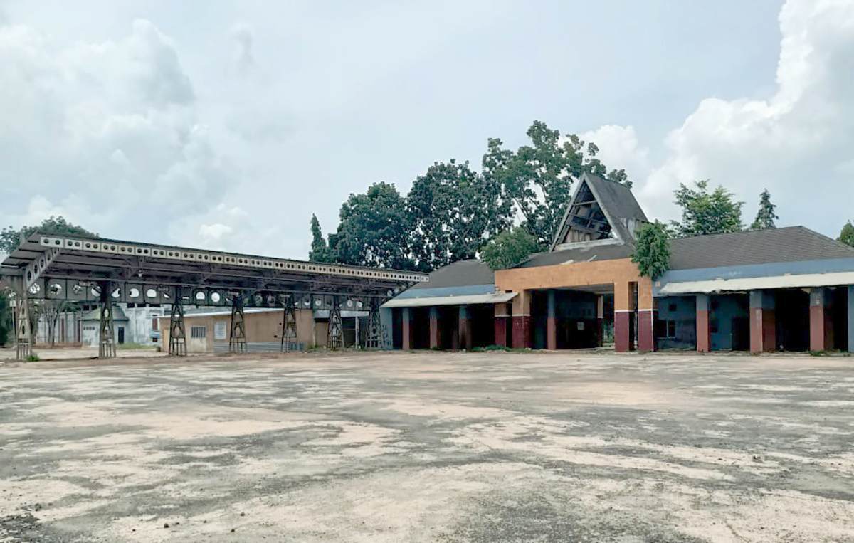 Penampakan terminal Kapuas saat ini yang bakal direnovasi Pemkab Kapuas. IST
