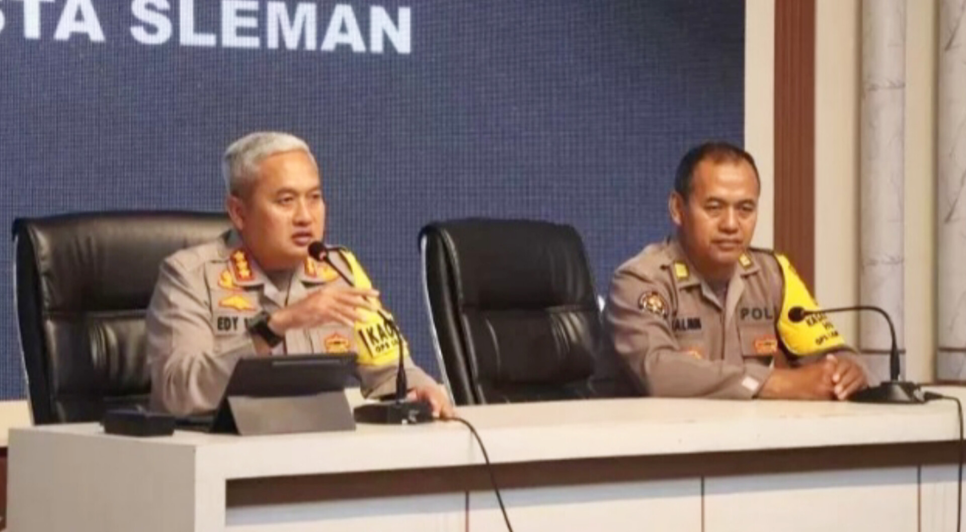 Kapolresta Sleman Kombes Edy Setyanto Erning Wibowo.