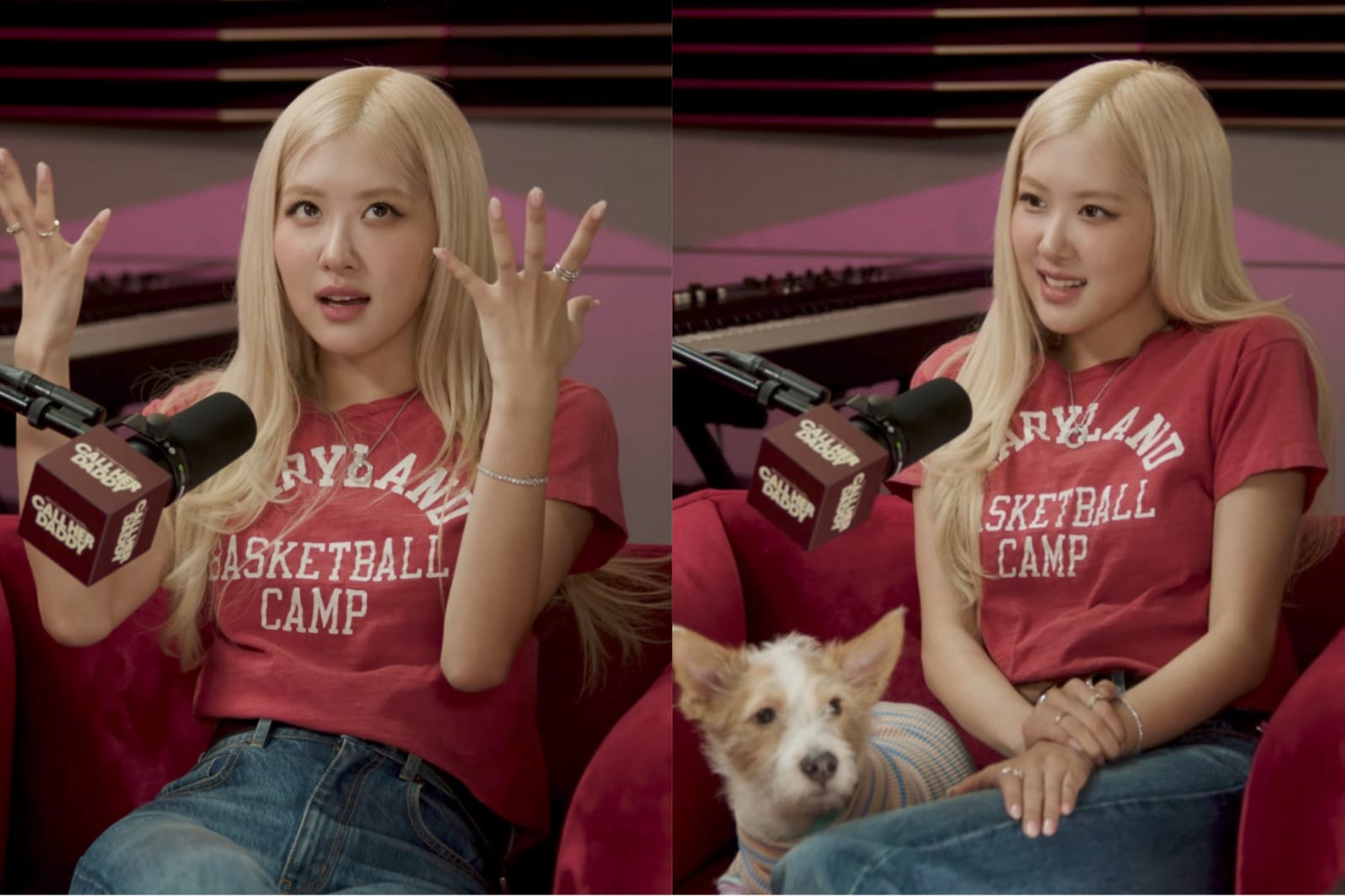 Rose BLACKPINK at podcast Call Her daddy.