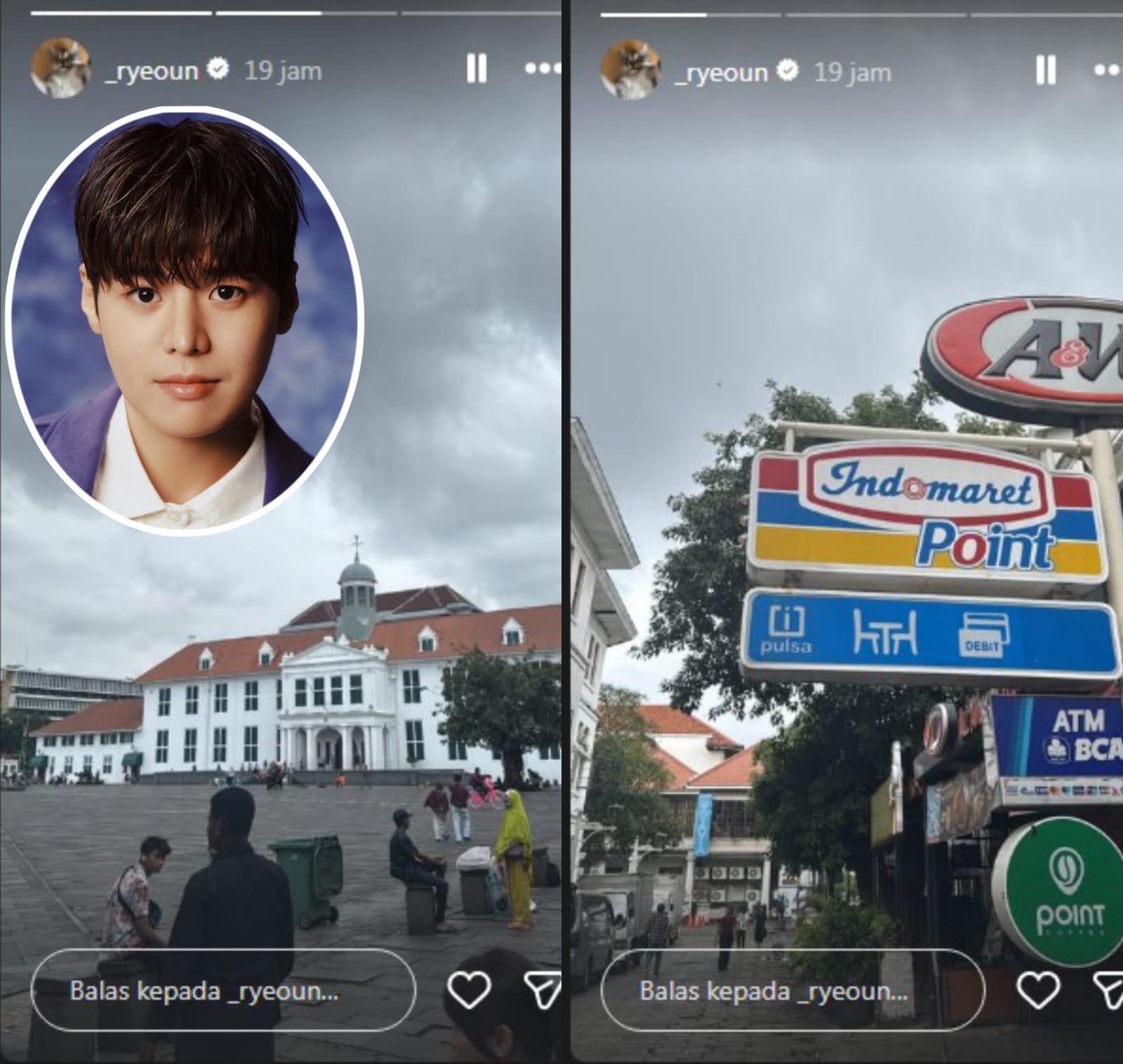 Ryeoun ke Kota Tua Jakarta