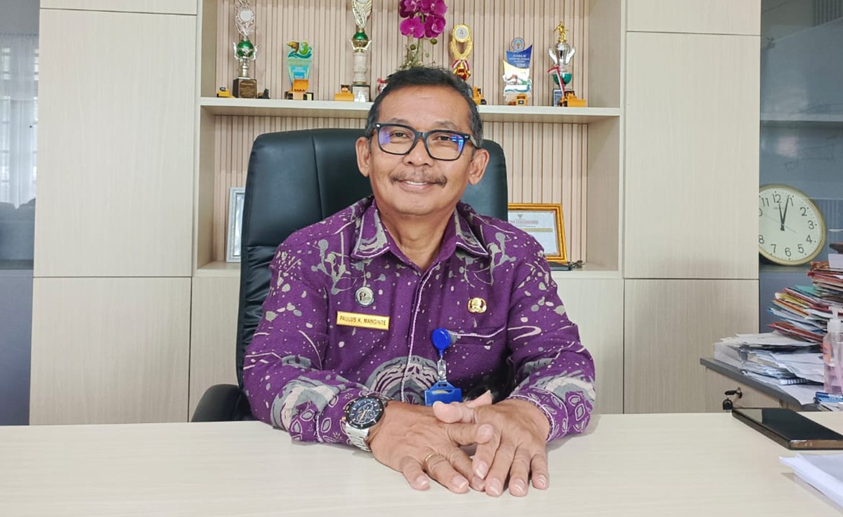 Kepala Dinas PUPR Murung Raya, Paulus K Manginte
