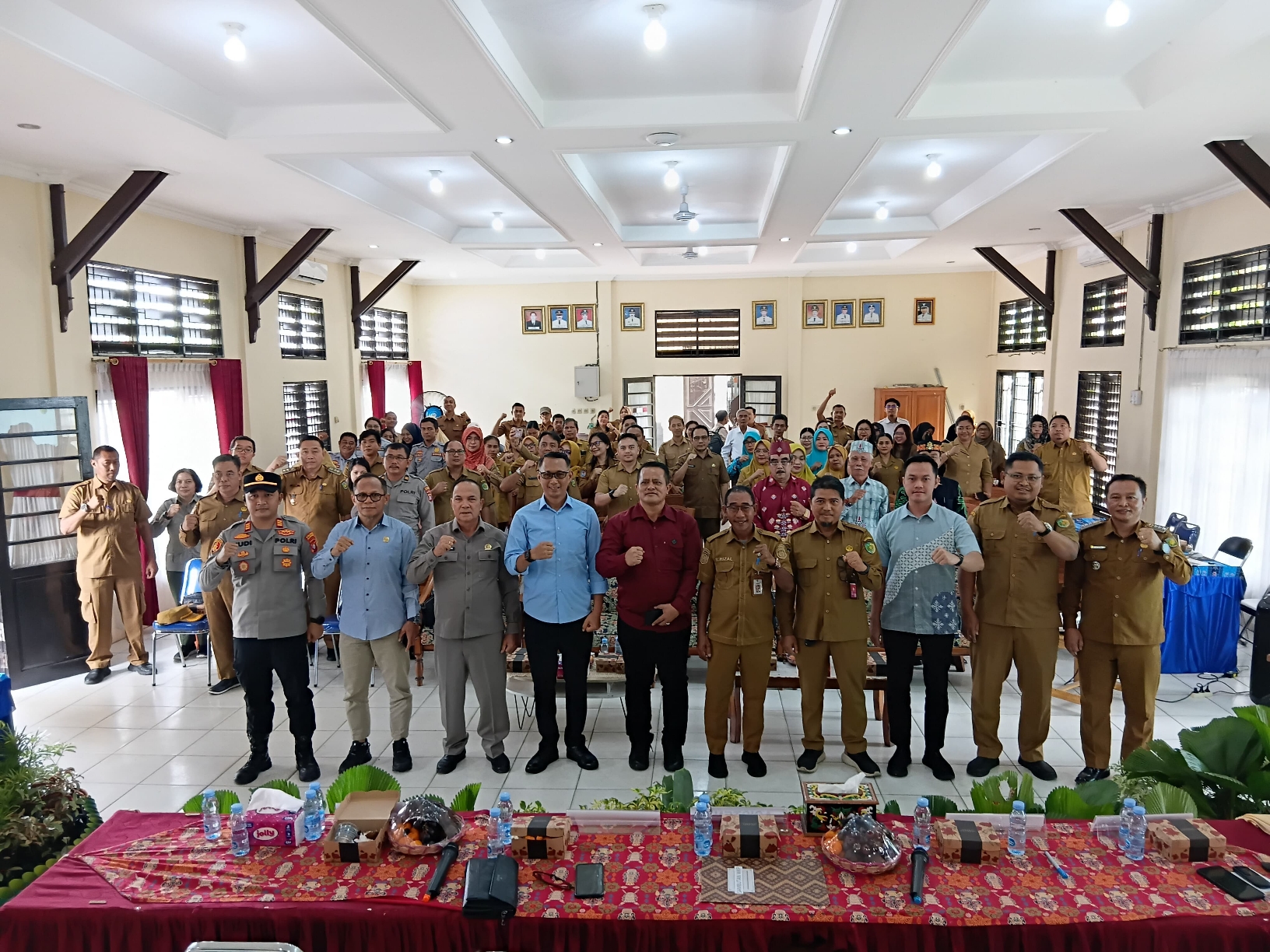 Asisten II Setda Kota Palangka Raya, Samsul Rizal membuka secara resmi Musrenbang tingkat kecamatan.ILHAM ROMADHONA/ KALTENG POS