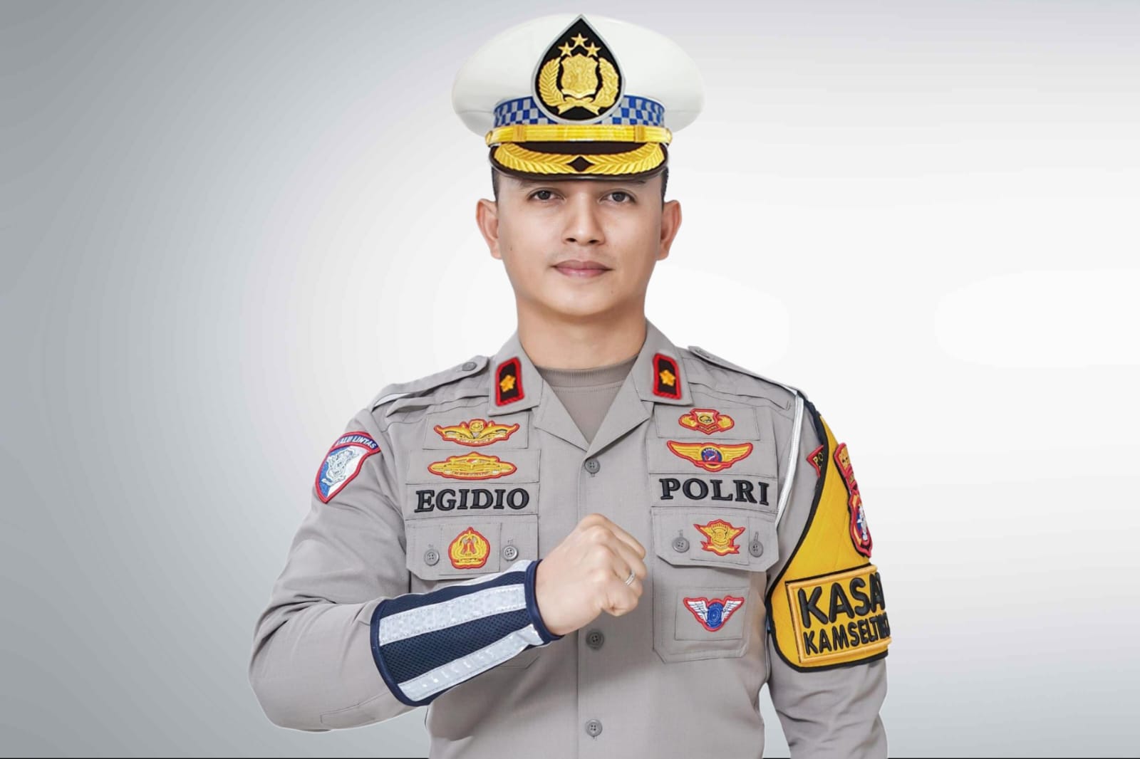 Kasatlantas Polresta Palangka Raya, Kompol Egidio Sumilat