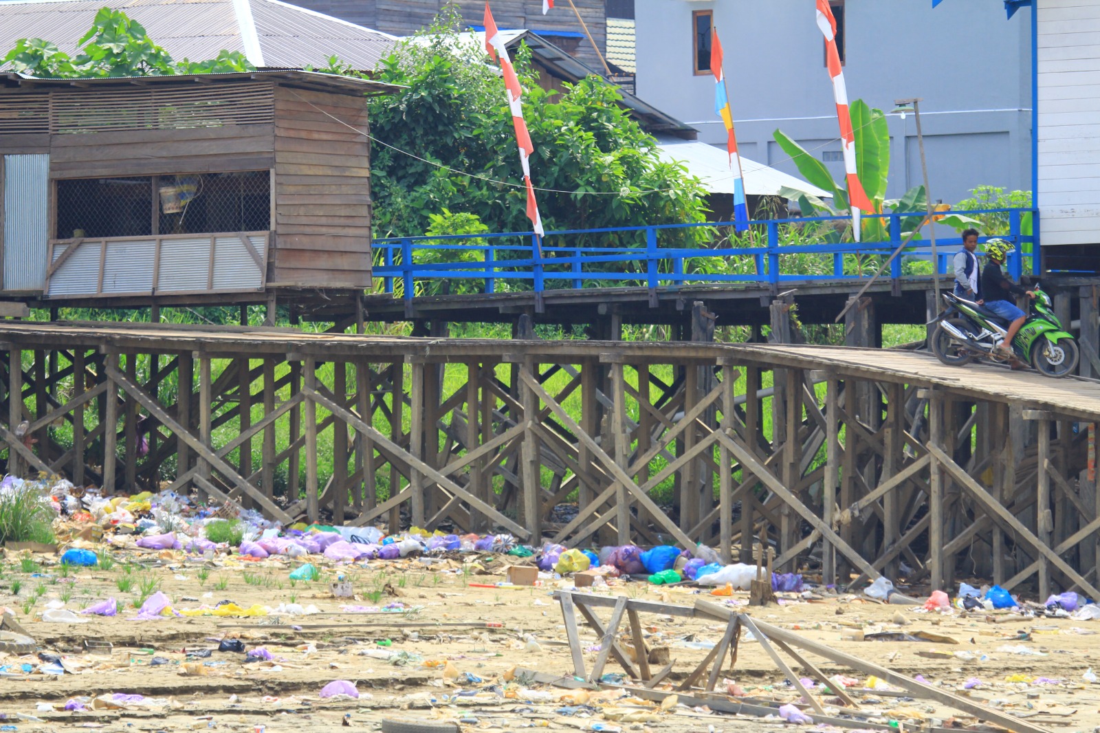 Potret desa tertinggal. DOK KALTENG POS