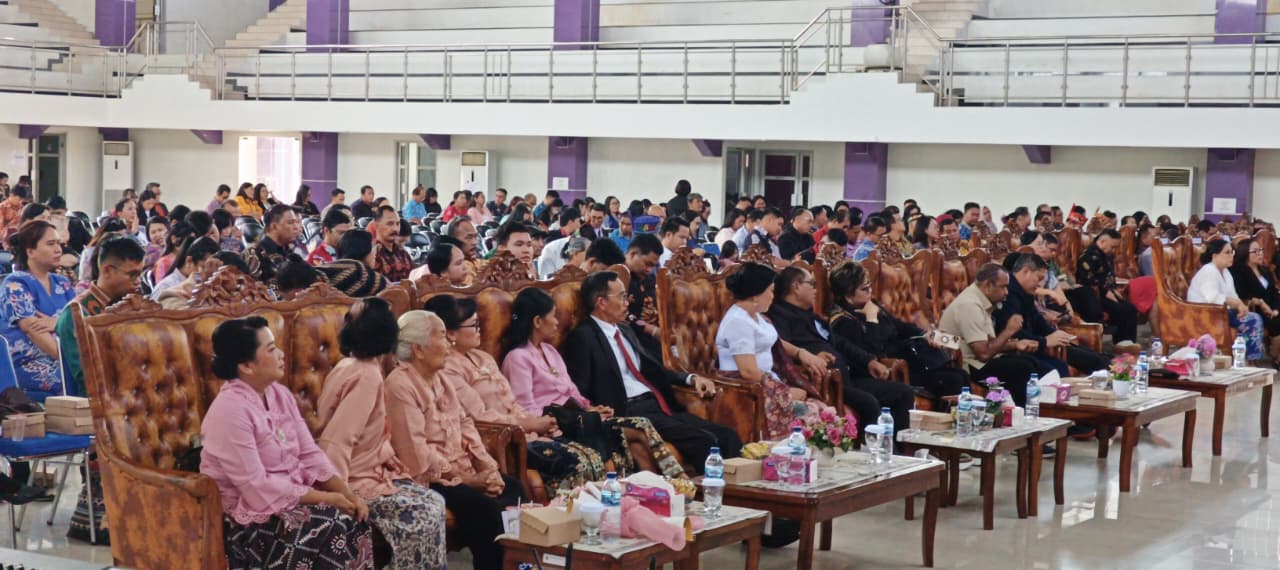 Tamu undangan saat menghadiri sidang senat terbuka 2026.