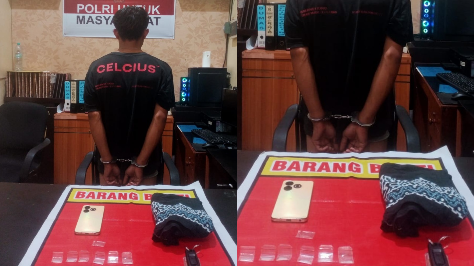 Remaja berusia 17 tahun berinisial SLM ditangkap.HUMAS