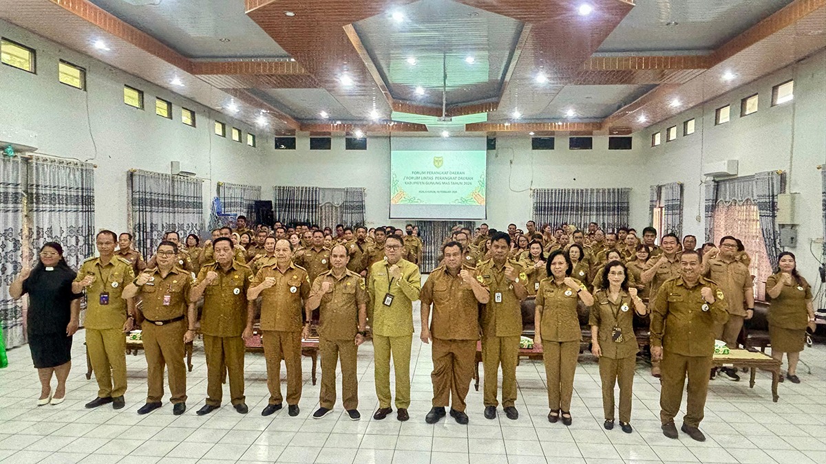 Forum PD membahas usulan yang akan dilakukan di tahun 2027 mendatang di aula Bapperida, Selasa (10/2). IST