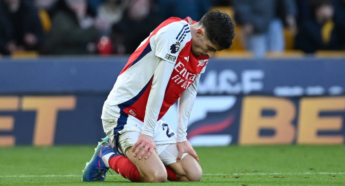 Gelandang Arsenal, Kai Havertz, dikabarkan bakal absen membela timnya menghadapi Brentford di pentas Liga Inggris pekan ini. (Sumber: premierleague.com)