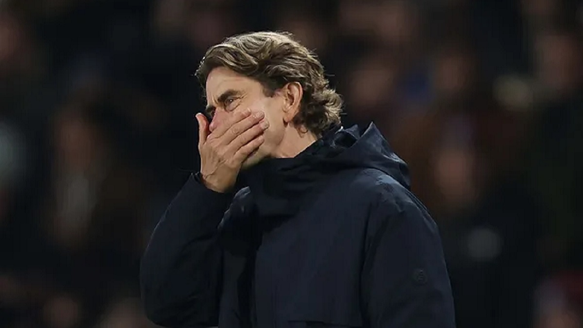 Tottenham Hotspur akhirnya resmi mengakhir kerja sama dengan pelatih Thomas Frank. (Sumber: Getty Images)