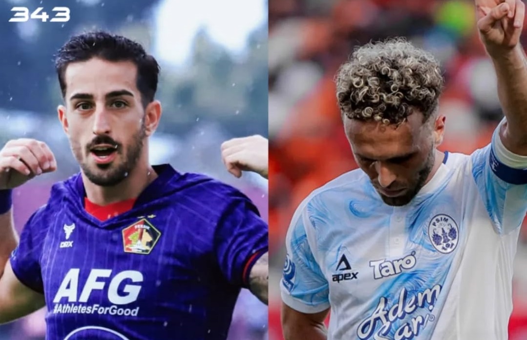 Persik Kediri bersiap menjamu PSIM Yogyakarta di Stadion Gelora Joko Samudro dalam laga lanjutan BRI Super League 2025/2026, Jumat (13/02/2026). (Sumber: Instagram @343ind_)