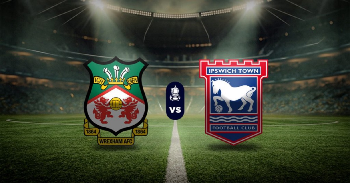 Wrexham bersiap menjamu Ipswich Town di Stadion STōK Cae Ras dalam laga lanjutan Piala FA 2025/2026, Sabtu (14/02/2026) dini hari WIB. (Sumber: masterbets365.com)