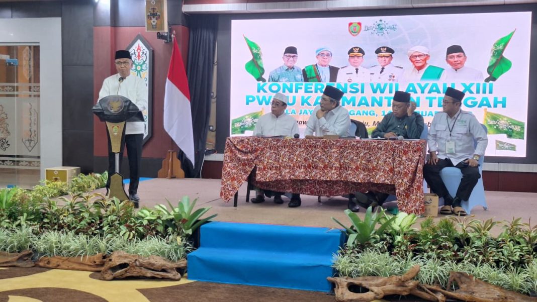 Dr HM Wahyudie F Dirun kembali memimpin Pengurus Wilayah Nahdlatul Ulama (PWNU) Kalimantan Tengah.HALO DAYAK