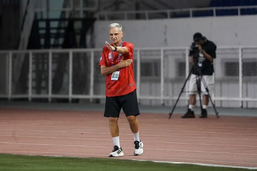 Marian Mihail bersiap melakoni debutnya Bersama PSBS Biak saat bertandang ke markas Persita Tangerang, Senin (16/2/2026) sore WIB.  (Sumber: Instagram @officialmarianmihail)