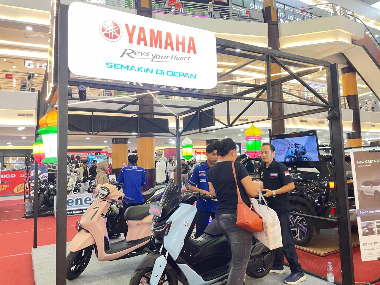 BANYAK PROMO: Yamaha Gelar &ldquo;Terangi Ramadan&rdquo; Mall Exhibition di Duta Mall Banjarmasin, Promo Hemat Hingga Belasan Juta Rupiah