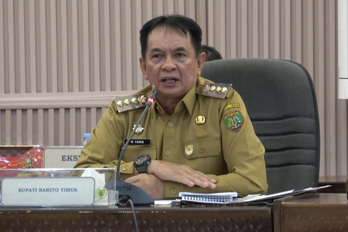 Bupati Barito Timur M Yamin