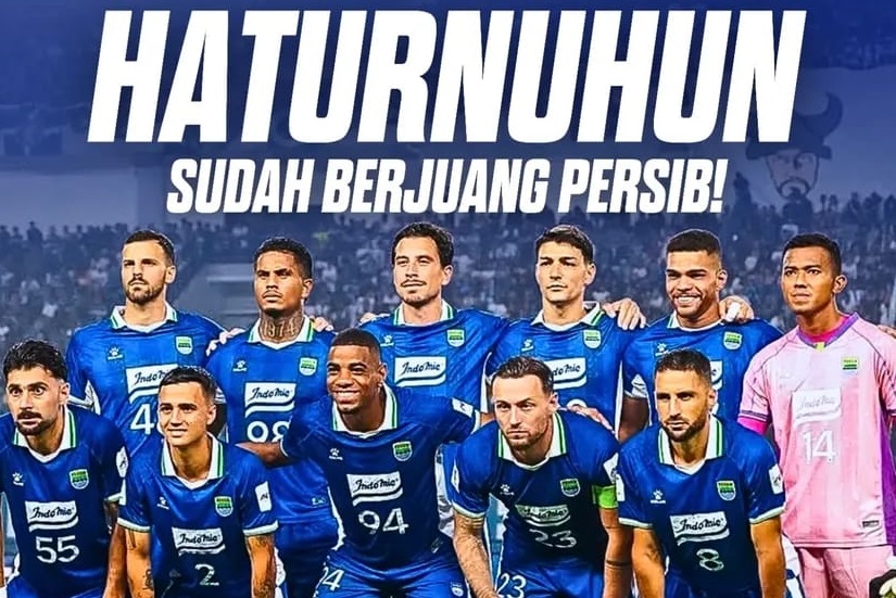 Persib Bandung akhirnya tersingkir dari kompetisi ACL Two 2025/2026 usai kalah agregat 1-3 dari wakil Thailand, Ratchaburi FC, di babak 16 besar. (Sumber: @bocahbolaid)