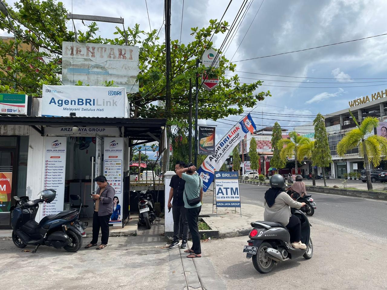 Agen BRI Link dirampok.MIFTAH/KALTENGPOS.JAWAPOS.COM