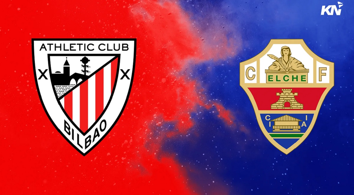 Athletic bilbao bersiap menjamu Elche di San Mam&eacute;s Stadium dalam laga lanjutan LaLiga 2025/2026, Sabtu (21/02/2026) dini hari WIB. (Sumber: khelnow.com)