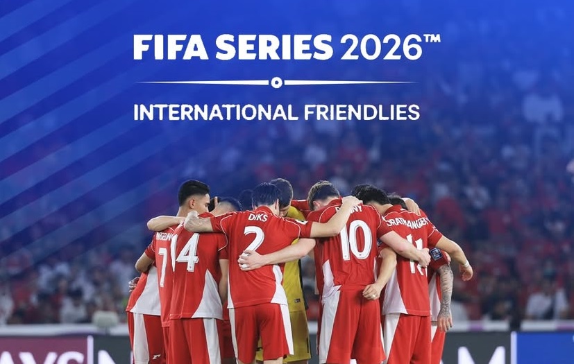 Teks: Skuad Garuda saat mengikuti kualifikasi Piala Dunia 2026. (Sumber: Instagram @pssi)