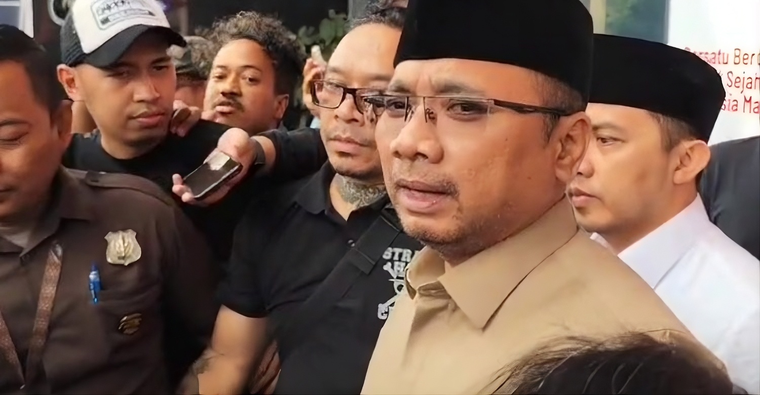 Gus Yaqut dalam sidang praperadilan.