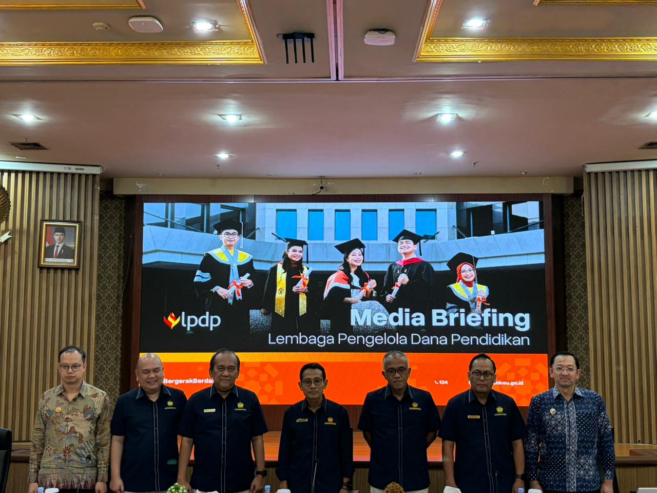 Rilis dari pihak LPDP menyoroti soal beasiswa dan alumni. HUMAS