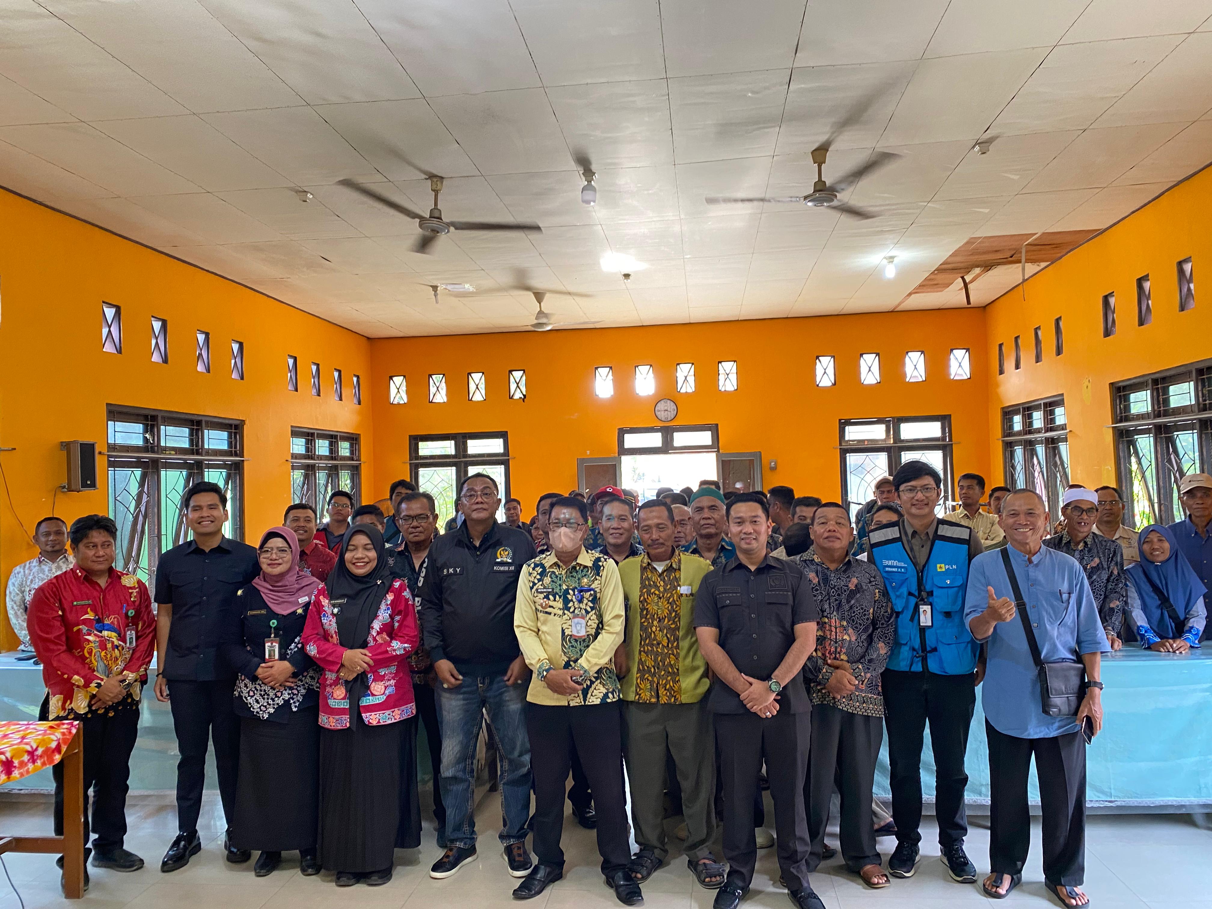 Sigit K Yunianto, melaksanakan reses perorangan di Kecamatan Ketapang. DOK PRIBADI