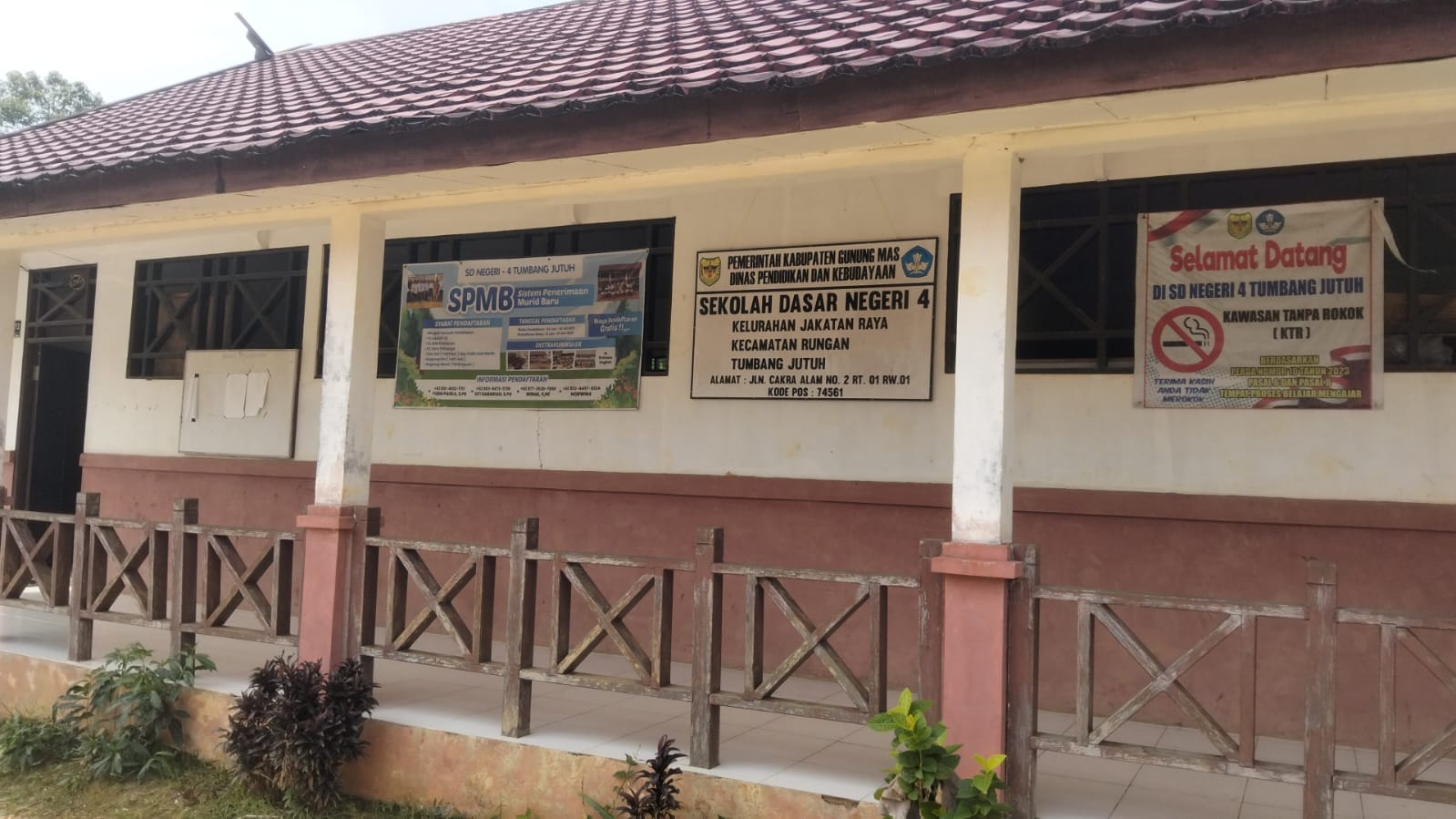 SDN 4 Tumbang Jutuh rencananya akan ditutup.