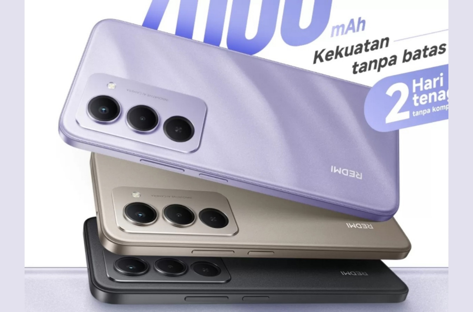 Smartphone REDMI 15. (Istimewa)