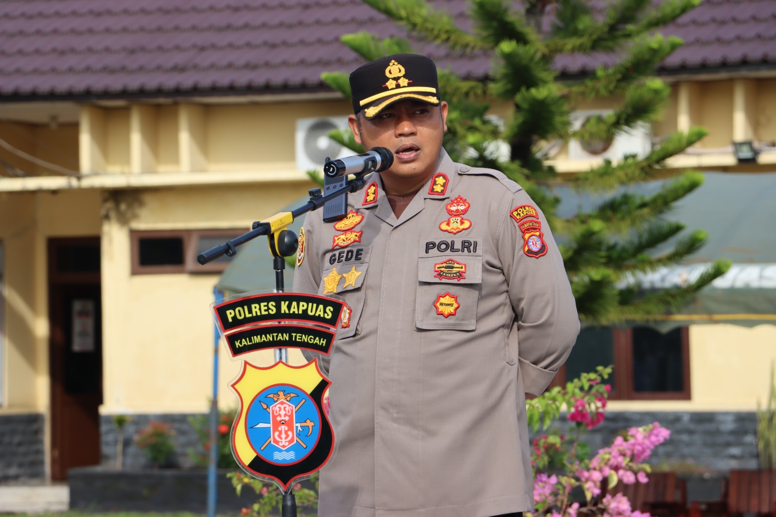 Kapolres Kapuas, Gede Eka Yudharma.