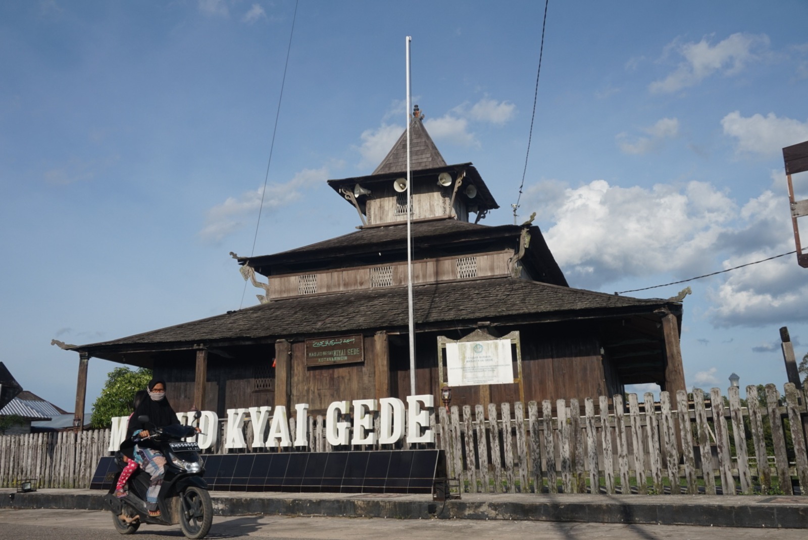 Masjid Kiai Gede di Kotawaringin Barat menjadi bukti syiar islam di pulau Kalimantan. DOK KALTENG POS