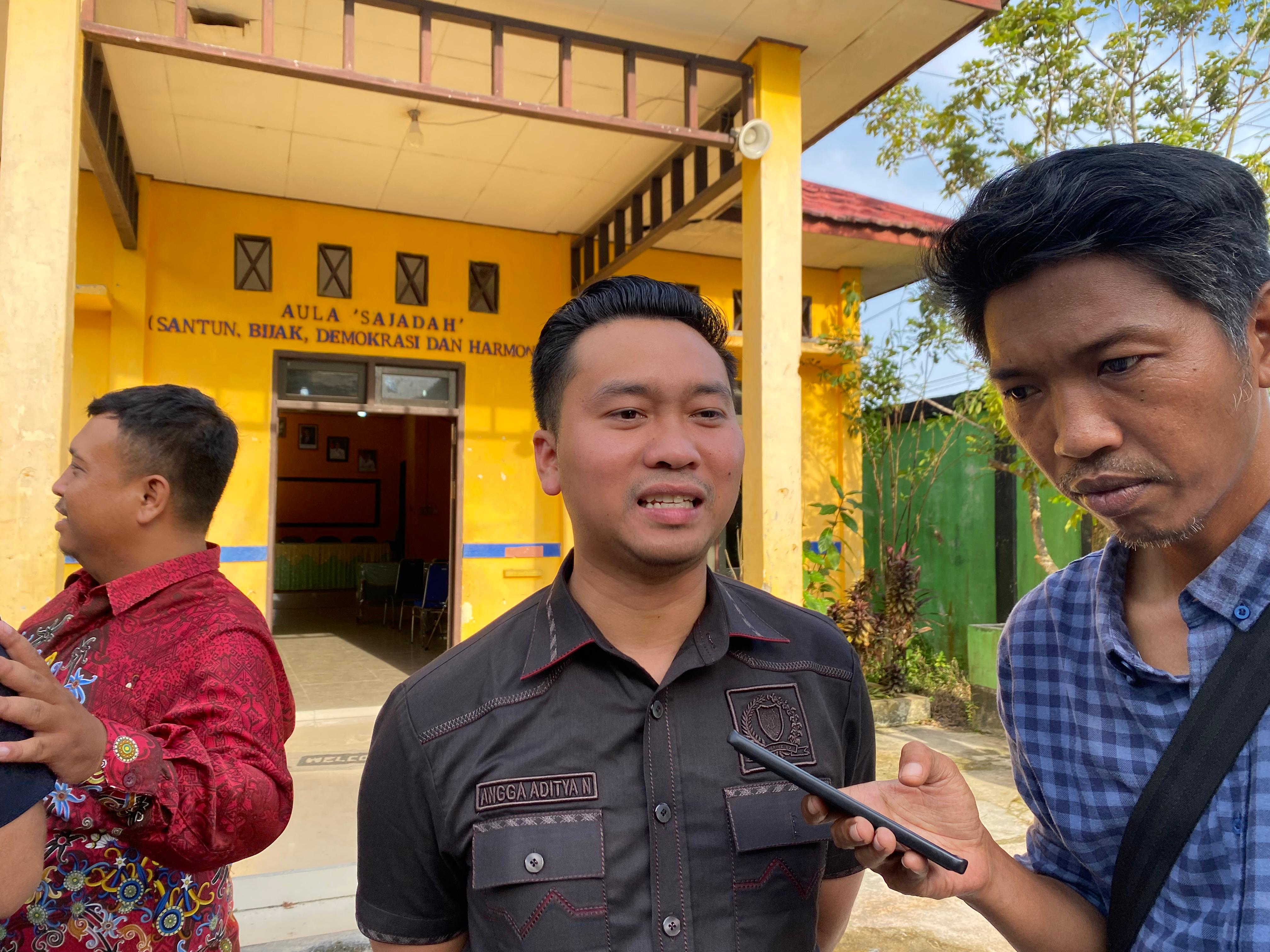 Ketua Komisi I DPRD Kotim, Angga Aditya Nugraha 