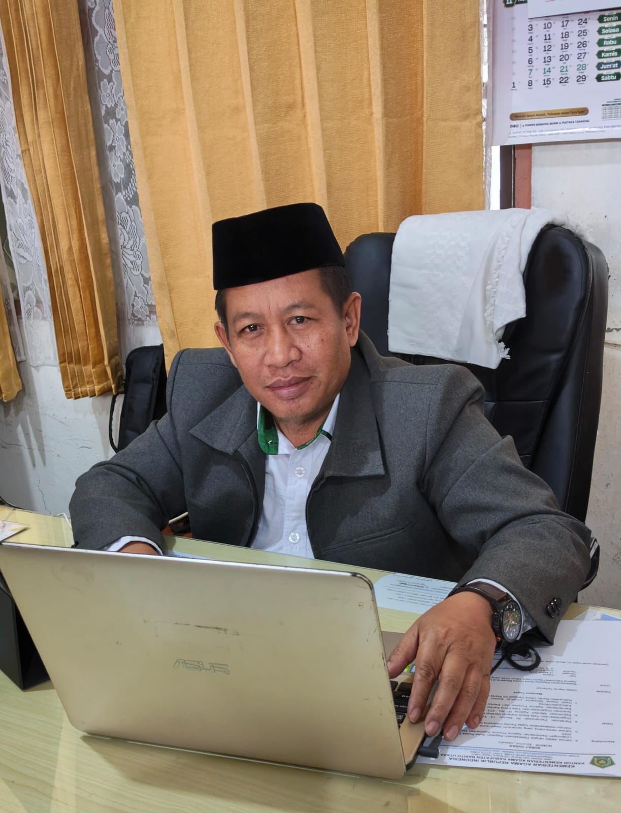 Kasi Bimas Islam Kementrian Gama Kabupaten Barito Utara, Almubasir