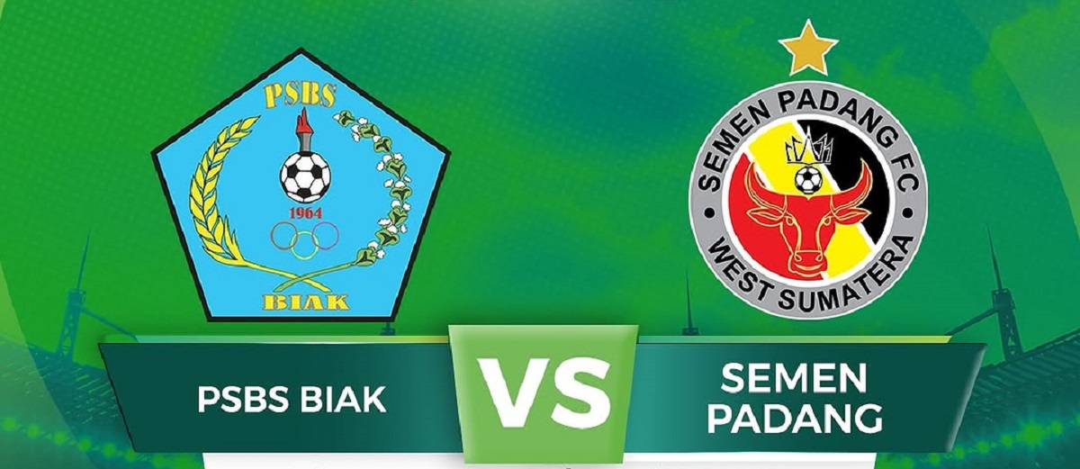 PSBS Biak bersiap menjamu Semen Padang di Stadion Maguwoharjo dalam lanjutan BRI Super League, Senin (9/3/2026) malam WIB. (Sumber: @mojisports_)