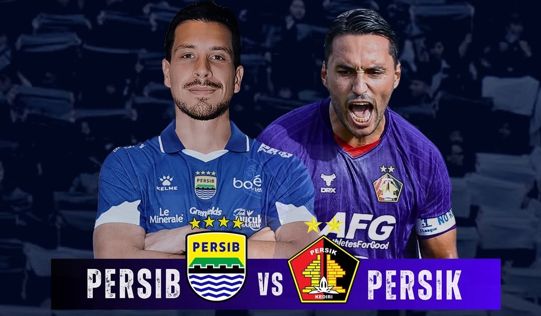 Persib Bandung bersiap menjamu Persik Kediri di Stadion Gelora Bandung Lautan Api dalam lanjutan BRI Super League, Senin (9/3/2026) malam WIB. (Sumber: @rnp.entertainment)