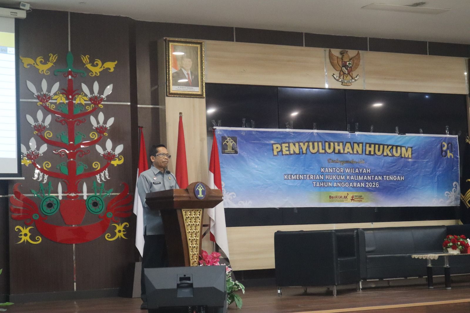 Pelatihan Paralegal bagi peserta Kabupaten Pulang Pisau. HUMAS