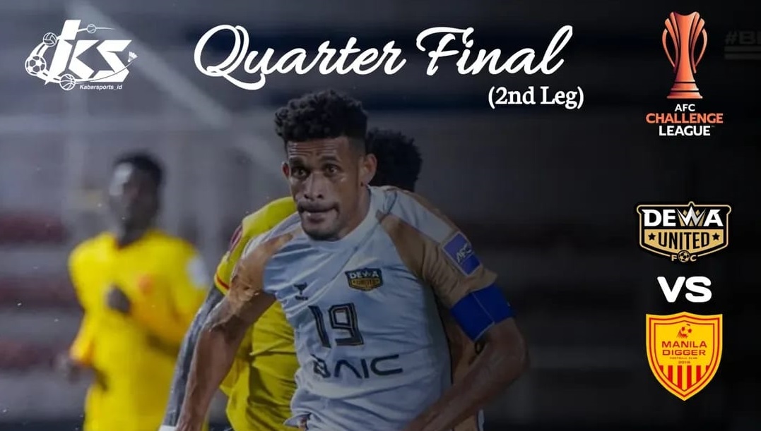 Dewa United bersiap menjamu Manila Digger di Indomilk Arena, Tangerang dalam lanjutan AFC Challange League, Kamis (12/3/2026) malam WIB. (Sumber: @kabarsports_id) 