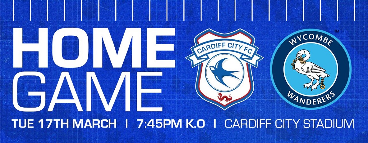 Cardiff City bersiap menyambut Wycombe Wanderers dalam lanjutan EFL League One 2025/2026, Rabu (18/3) dini hari WIB. (Sumber: tickets.cardiffcityfc.co.uk) 
