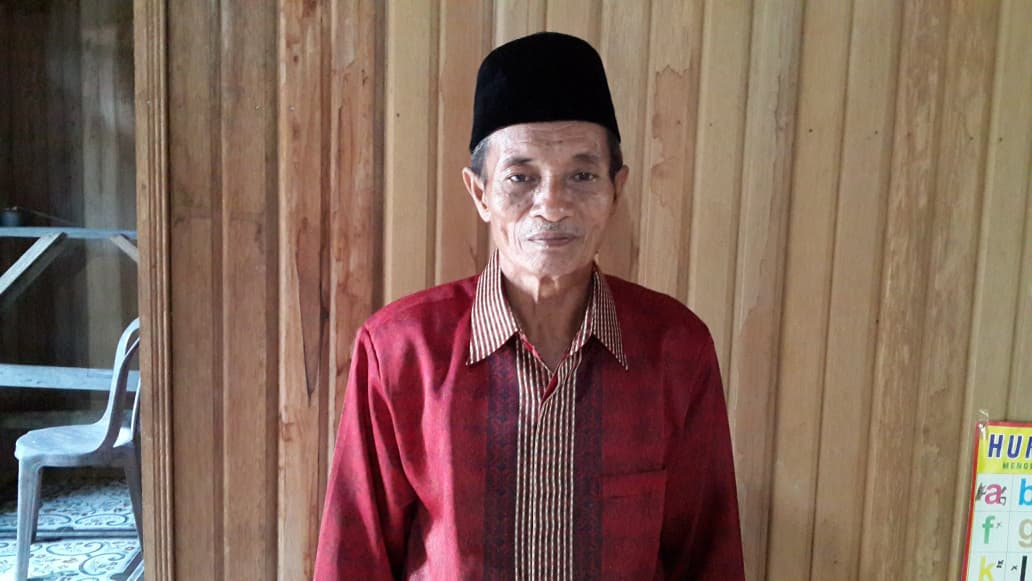 Alm KH Muhamad Gusti Sabran punya pengaruh besar terhadap muslim di Lamandau. DOK KELUARGA