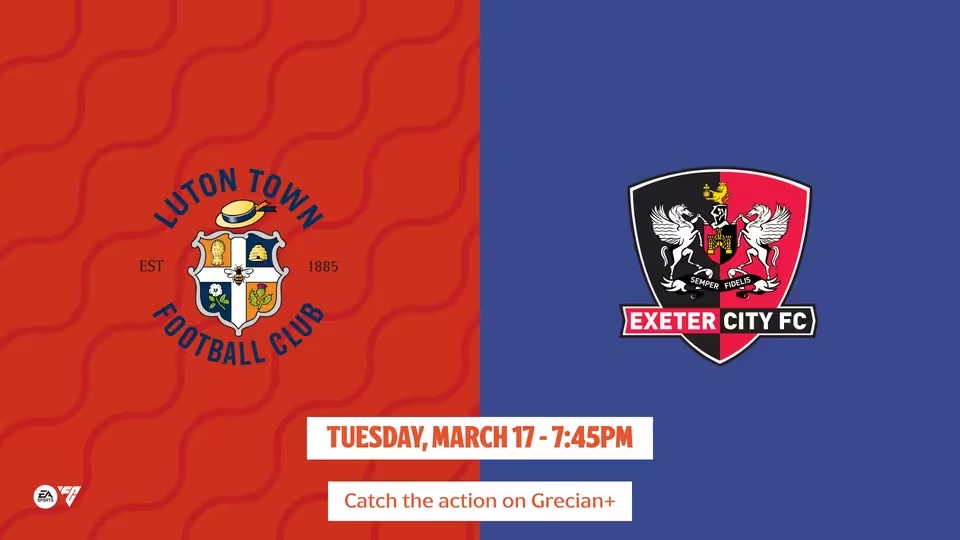 Luton Town bersiap menyambut Exeter City di Stadion Kenilworth Road dalam laga lanjutan EFL League One, Rabu (18/3/2026) dini hari WIB. (Sumber: exetercityfc.co.uk)