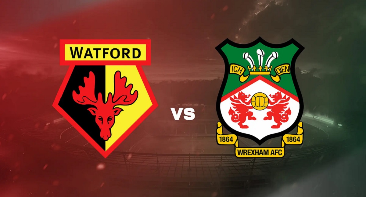 Watford bersiap menghadapi Wrexham di Stadion Vicarage Road dalam lanjutan EFL Championship 2025/2026, Rabu (18/3) dini hari WIB. (Sumber: khelnow.com)