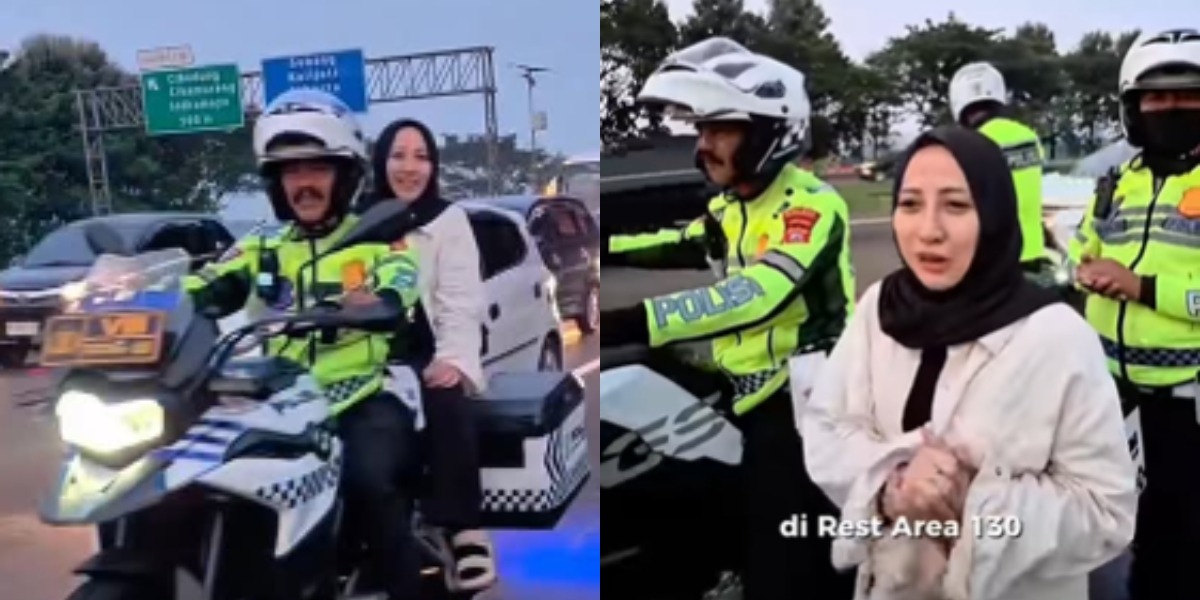 Menyoroti viralnya insiden seorang istri di Indramayu yang dilaporkan tertinggal mobil keluarganya saat melakukan perjalanan mudik Lebaran 2026. (Instagram.com/@satlantaspolresindramayu)