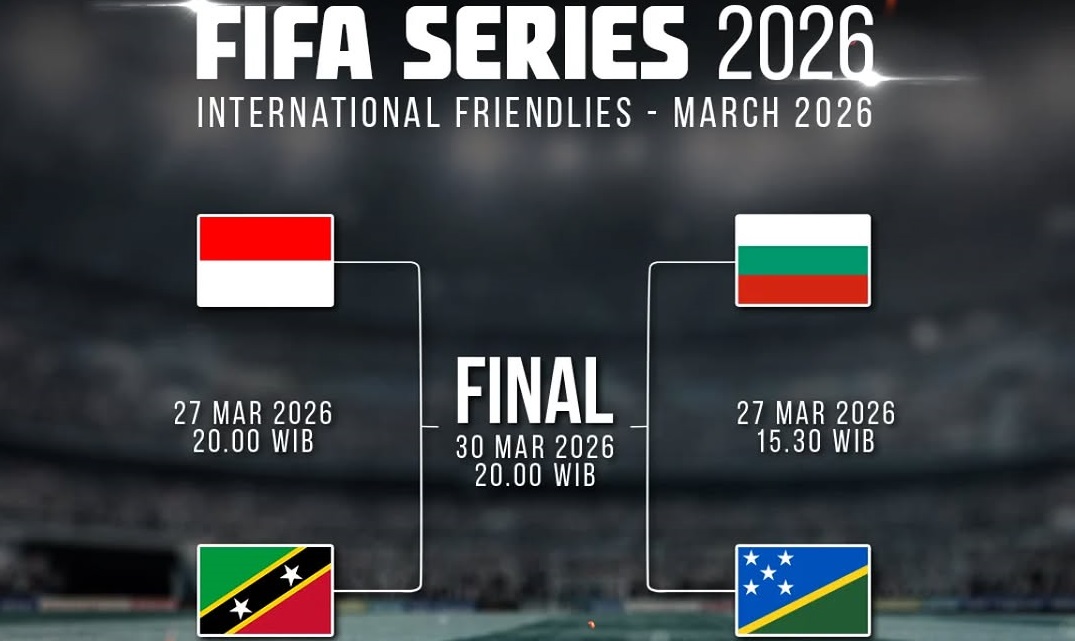 Timnas Indonesia dijadwalkan bertemu Timnas Saint Kitts and Nevis dalam agenda FIFA Series 2026 di SUGBK, Jumat (27/3/2026) malam WIB. (Sumber: Instagram @kingofdribble)