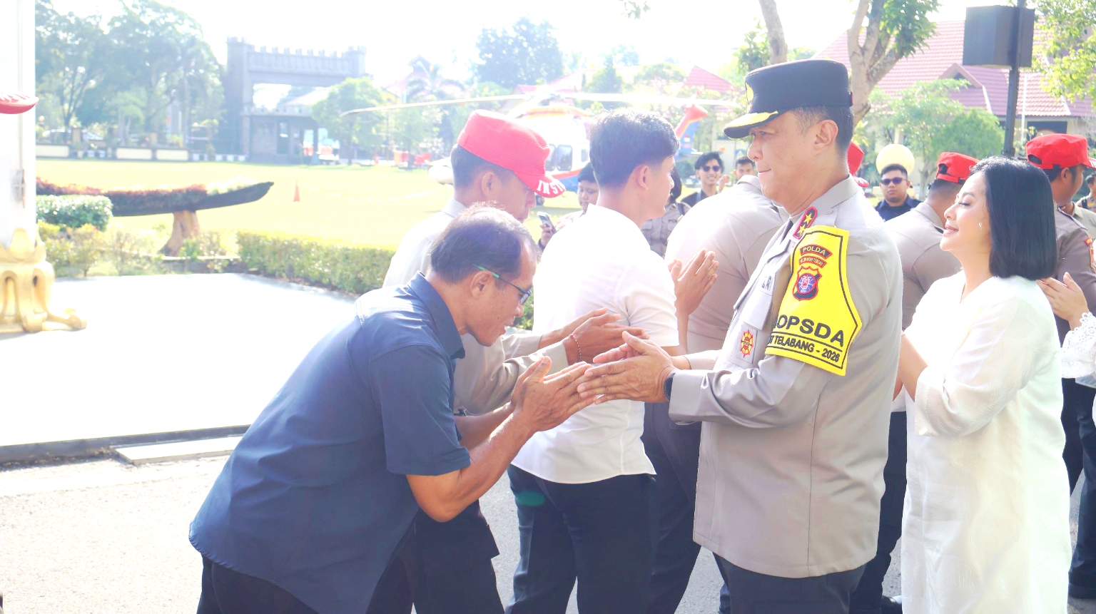 Kapolda Kalteng Irjen Pol Iwan Kurniawan halal bihalal. HUMAS