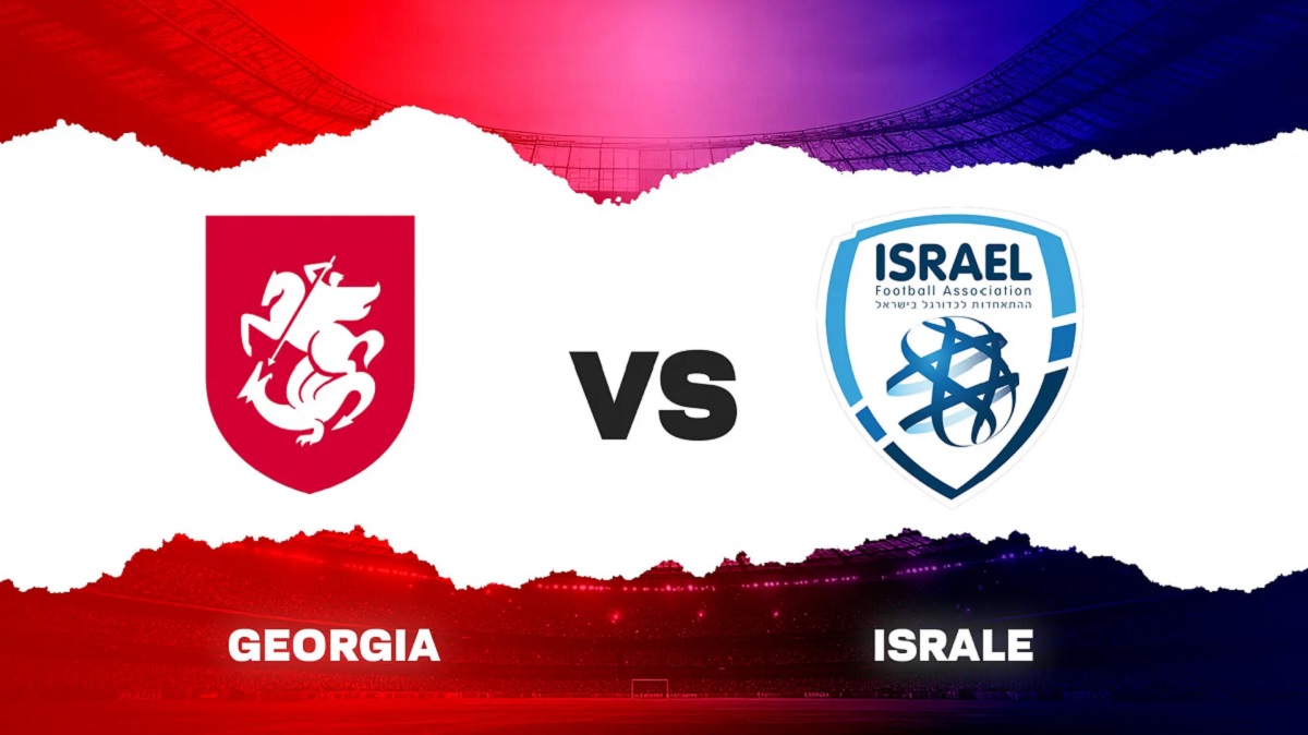 Timnas Georgia bersiap menyambut Timnas Israel di Stadion Mikheil Meskhi dalam laga uji coba internasional, Jumat (27/3/2026) dini hari WIB. (Sumber: khelnow.com)
