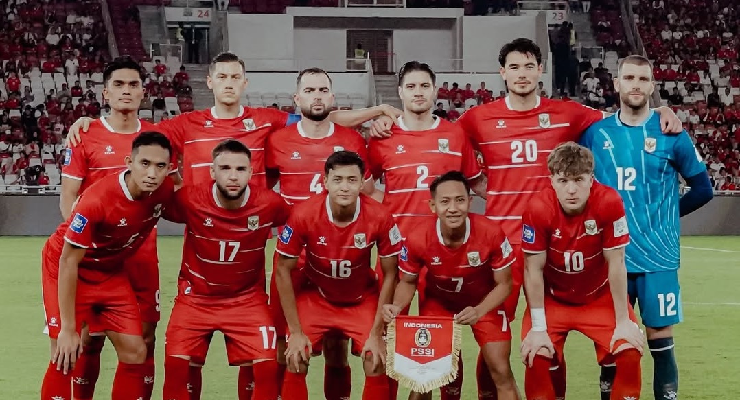 Starting IX Timnas Indonesia yang diturunkan menghadapi St Kitts and Nevis, Jumat (27/3/2026) malam WIB. (Sumber: Instagram@persija)