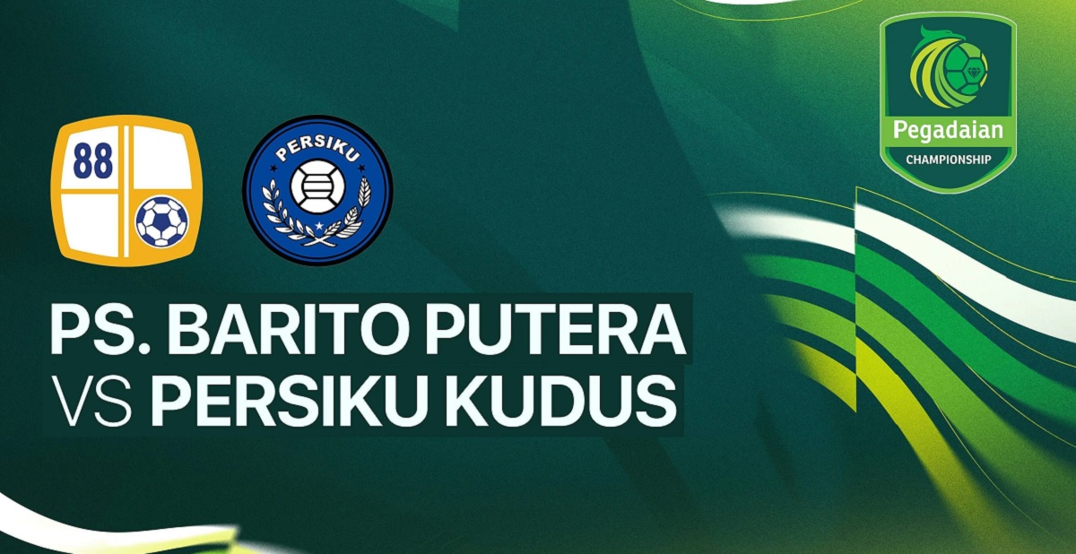 Barito Putera bersiap menyambut Persiku Kudus di Stadion 17 Mei, Banjarmasin dalam laga lanjutan Pegadaian Championship Liga 2 musim 2025/2026, Minggu (29/3/2026).  (Sumber: Vidio.com)