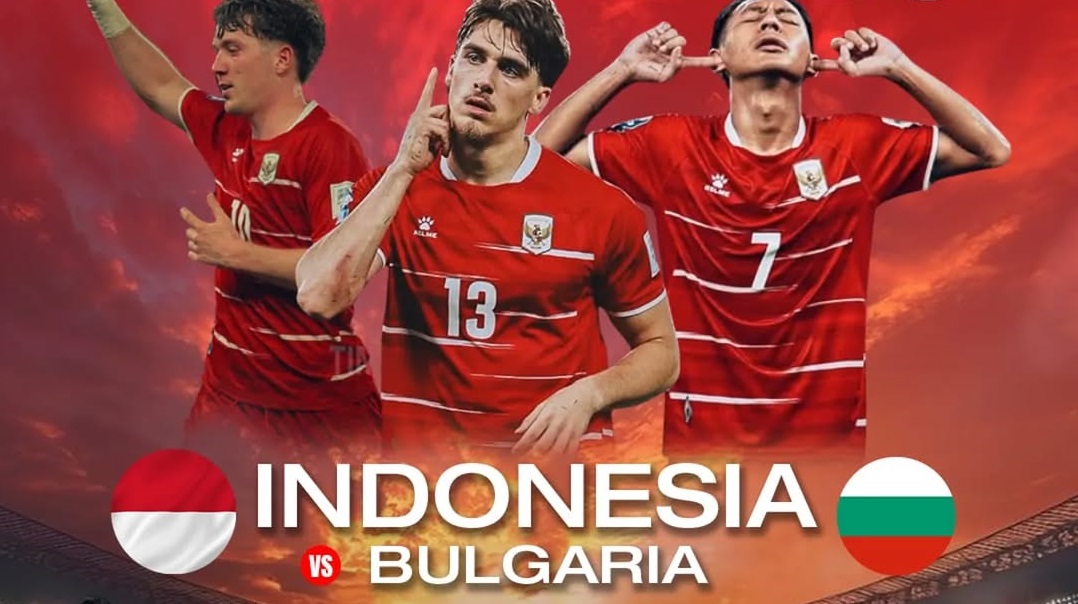 Timnas Indonesia akan menjajal kekuatan Bulgaria di Stadion Utama Gelora Bung Karno, Jakarta pada laga final FIFA Series 2026, Senin (30/3) malam WIB. (Sumber: Instagram@rri_ternate)