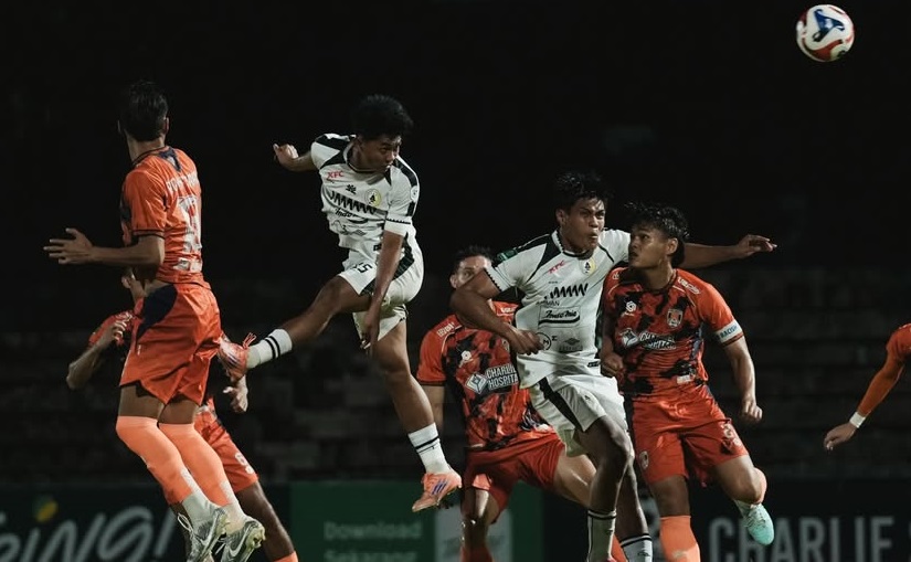 Pertandingan Kendal Tornado FC vs PSS Sleman berakhir dengan skor imbang 1-1 di Stadion Sriwedari, Solo, Minggu (29/3/2026) malam WIB. (Sumber: Instagram@pssleman)  