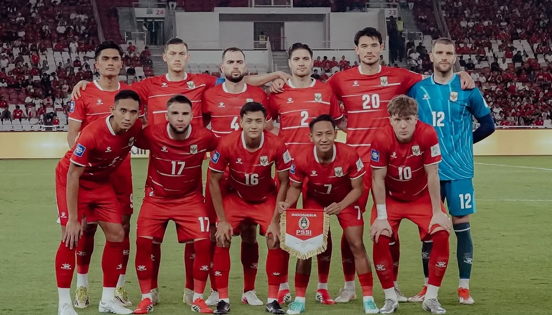 Ranking FIFA Timnas Indonesia berpotensi naik jika mampu mengalahkan Bulgaria pada final FIFA Series 2026, Senin (30/3/2026). (Sumber: Instagram@rizkyridhoramadhani)